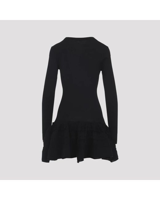 Alaïa Black Short Dresses