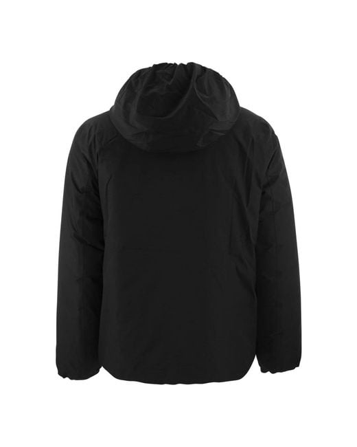 K-Way Black Down Jackets for men