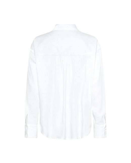 Kaffe Overhemden ,Wit ,Shirts in het White