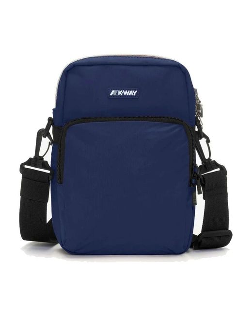 K-Way Wasserdichte Schultertasche in Blue für Herren