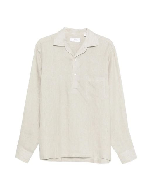 Lardini White Casual Shirts for men