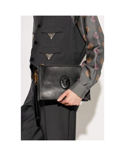 Wallets & Cardholders Versace de hombre de color Black