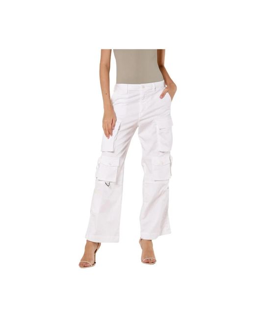 Wide Trousers Mason's de color Pink