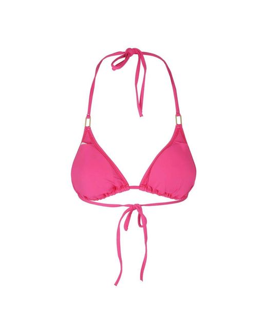 Melissa Odabash Pink Schwarze Bralette Ohne Bügel