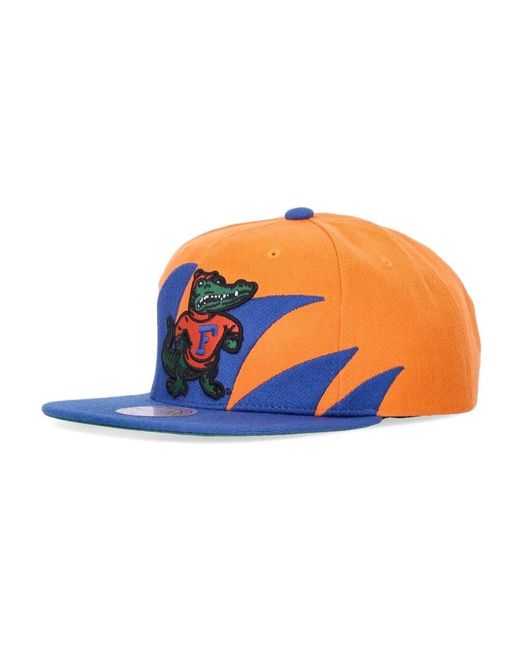 Mitchell & Ness Florida Gators Snapback Kappe in Orange für Herren