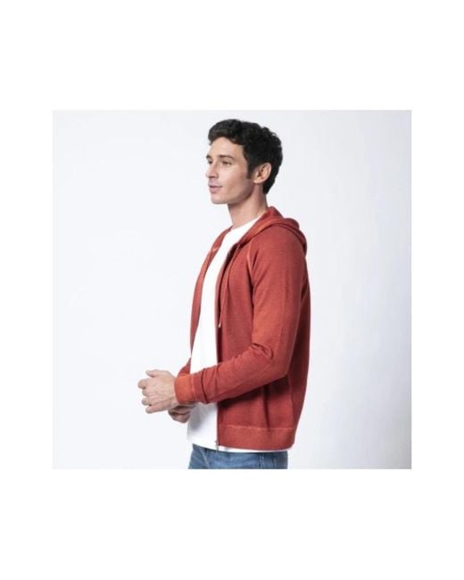 Zip-Throughs Gran Sasso de hombre de color Red