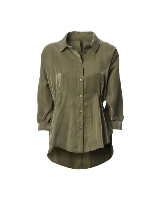 Manila Grace Green Shirts