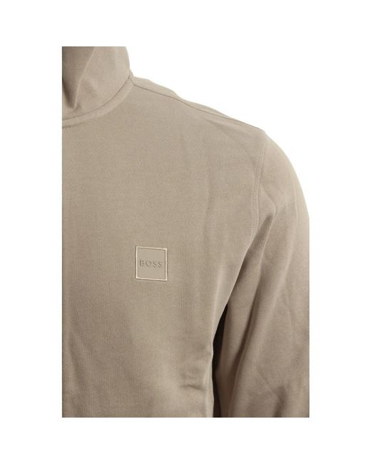 Zip-Throughs Boss de hombre de color Gray