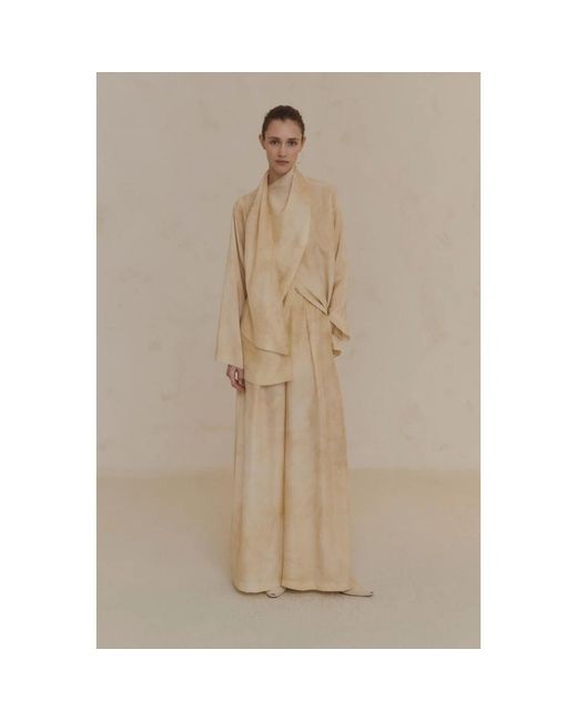 Cortana Natural Wide Trousers
