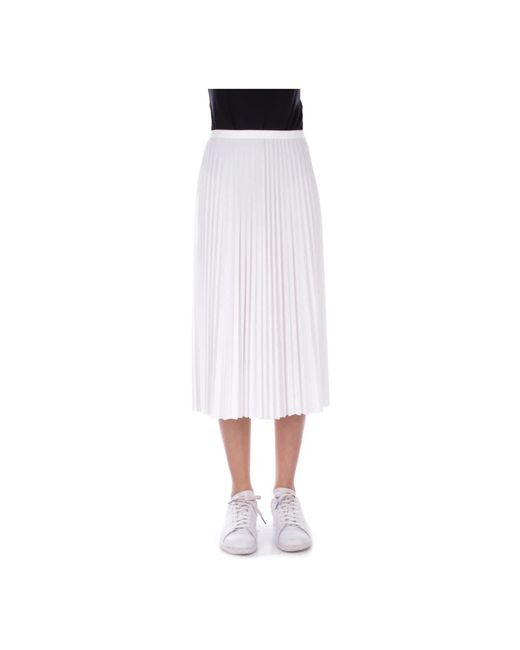 Lacoste White Midi Skirts