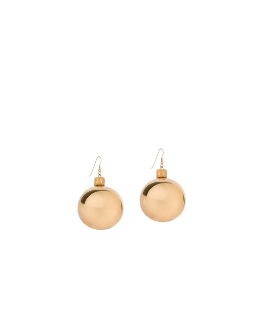 Moschino Metallic Earrings