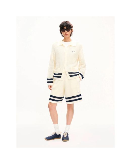 KENZO Shorts Van Mesh in het White voor heren