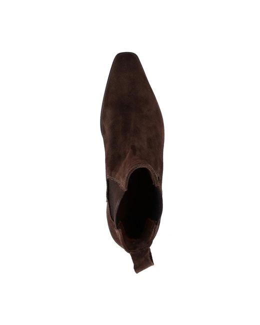 COPENHAGEN Brown Chelsea Boots
