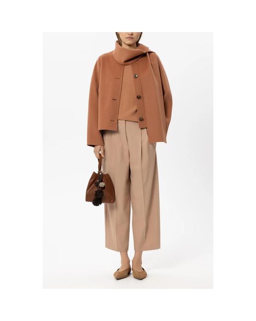Luisa Cerano Brown Light Jackets