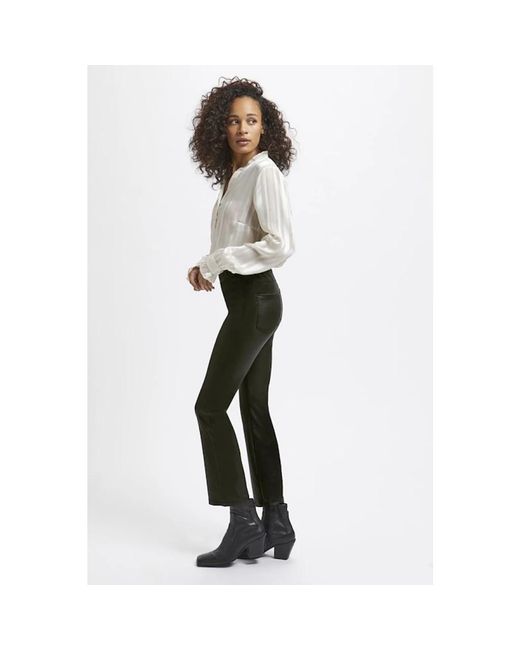 Kaffe Gray Cropped Trousers