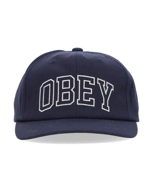 Obey Klassische Snapback Kappe in Blue für Herren