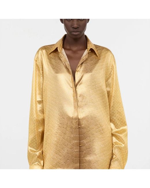 Roberto Cavalli Metallic Shirts