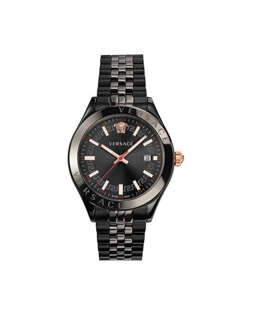 Versace Hellenyium Uhr in Black für Herren
