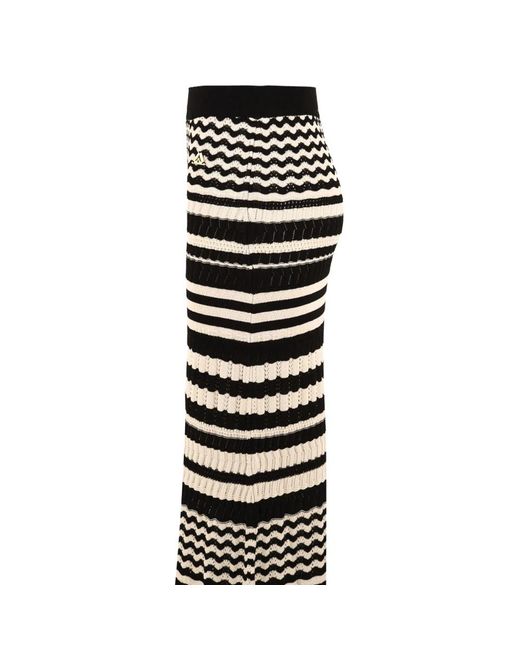 Akep Black Maxi Skirts