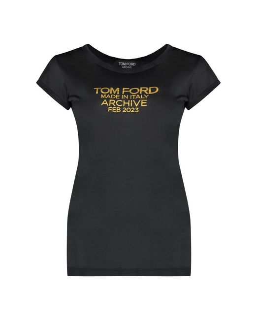 Tom Ford Black T-Shirts