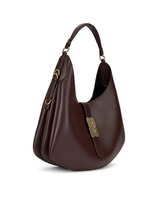 Ganni Brown Shoulder Bags