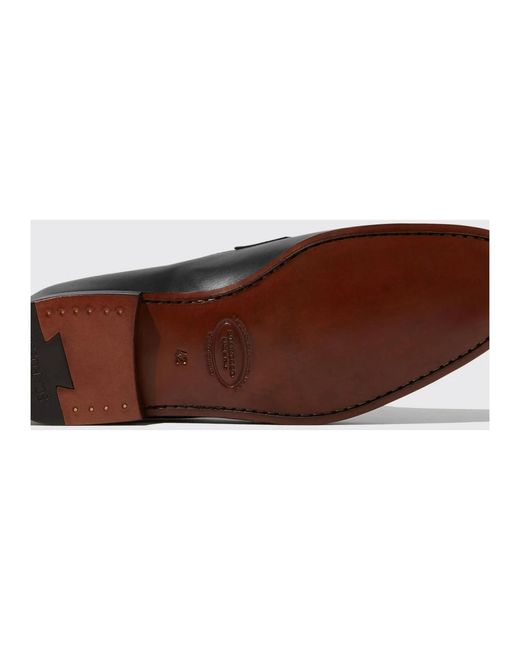 Scarosso Black Loafers for men