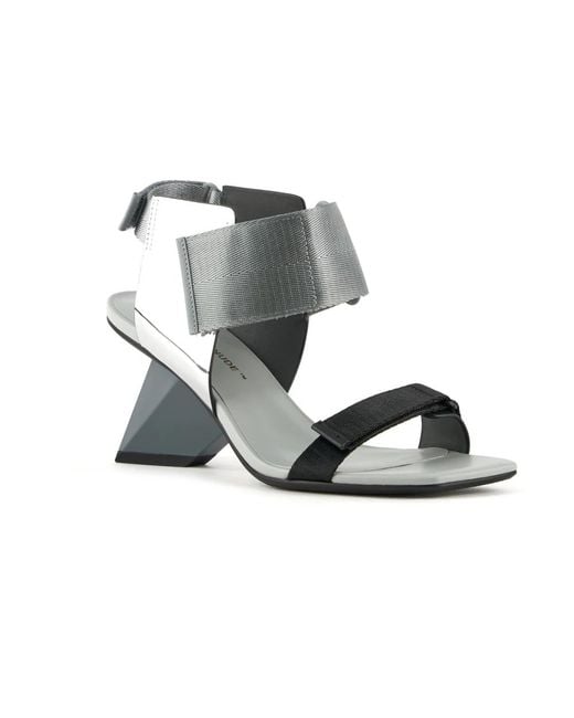 United Nude Gray High Heel Sandals