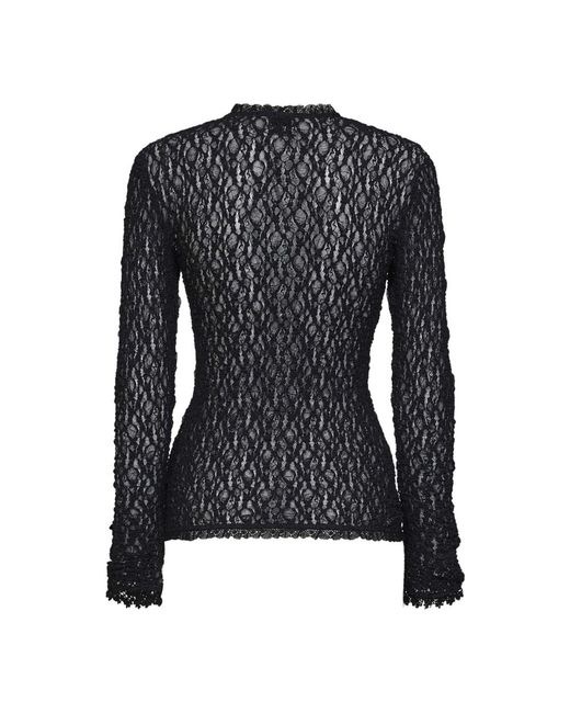 Isabel Marant Black Long Sleeve T-Shirts