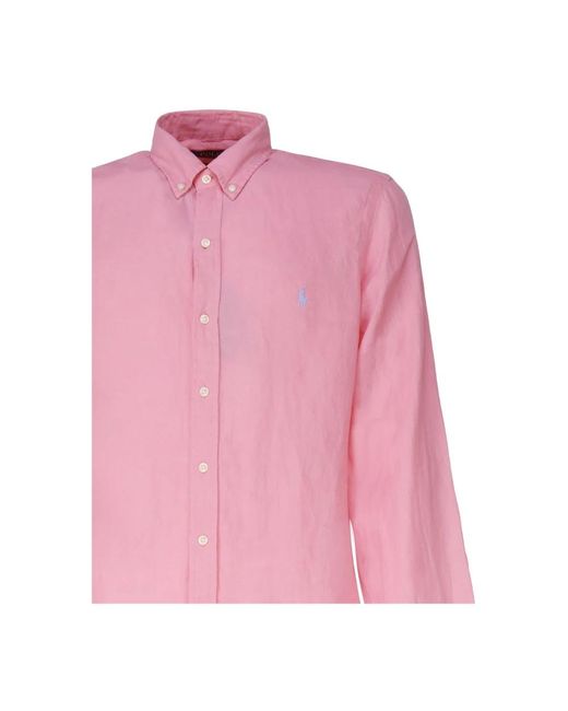 Polo Ralph Lauren Pink Casual Shirts for men