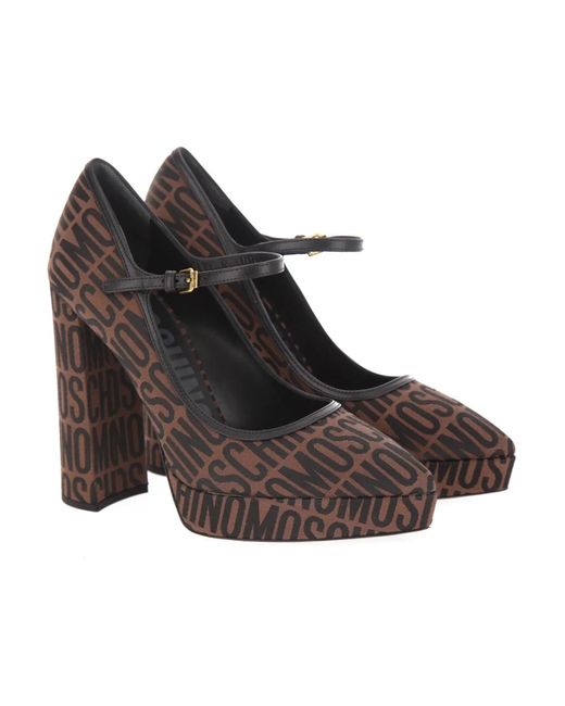 Moschino Brown Pumps