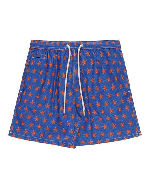 Mc2 Saint Barth Blue Beachwear for men