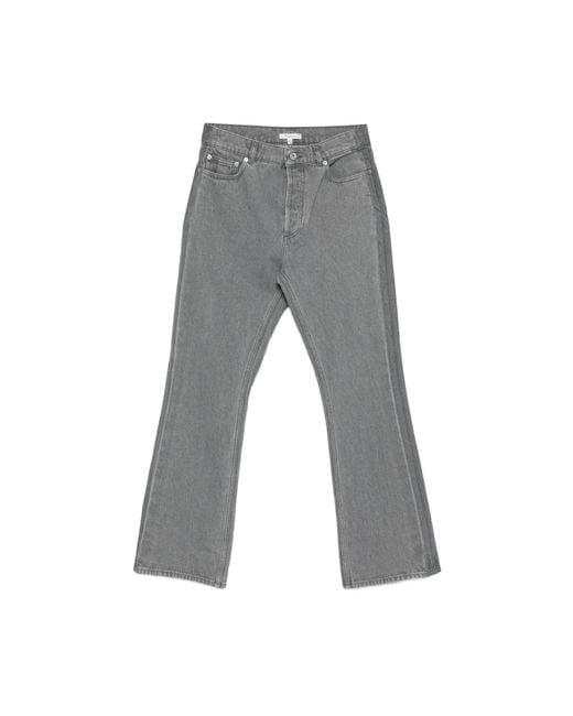 J.W. Anderson Gray Wide Jeans for men