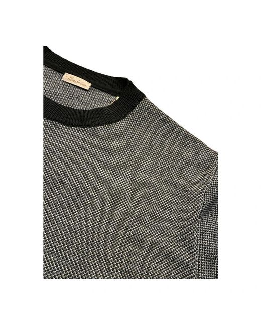 Stenstroms Gray Round-Neck Knitwear for men