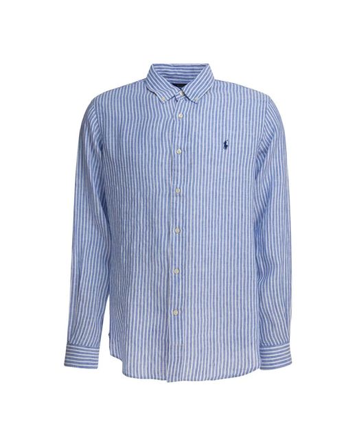 Polo Ralph Lauren Casual Shirts in het Blue voor heren
