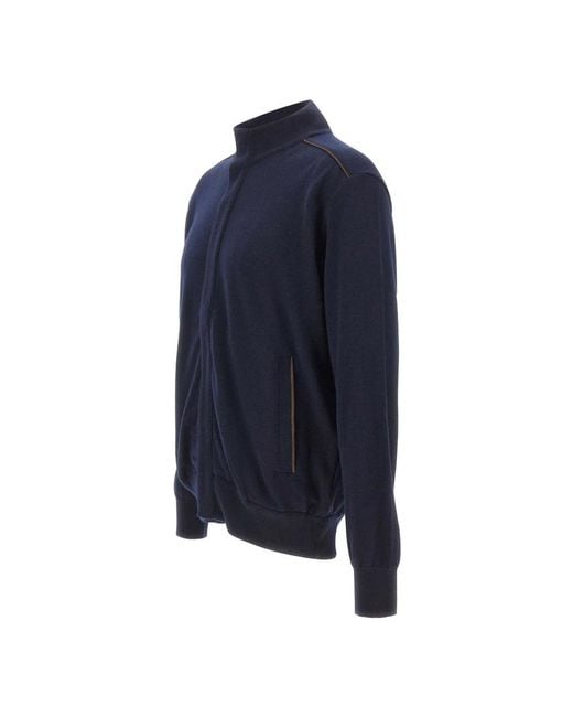 Paul & Shark Blue Cardigans for men