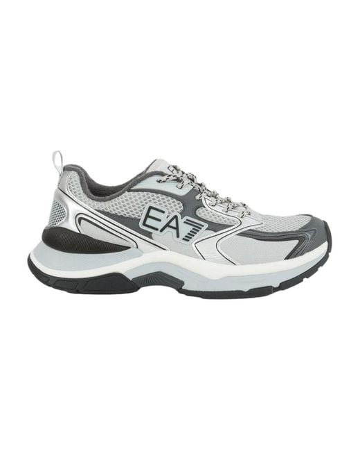 EA7 Gray Sneakers for men