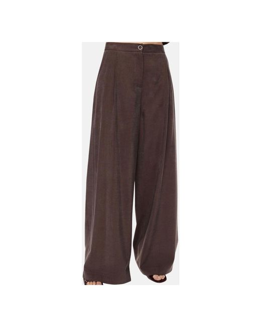 Imperial Brown Wide Trousers