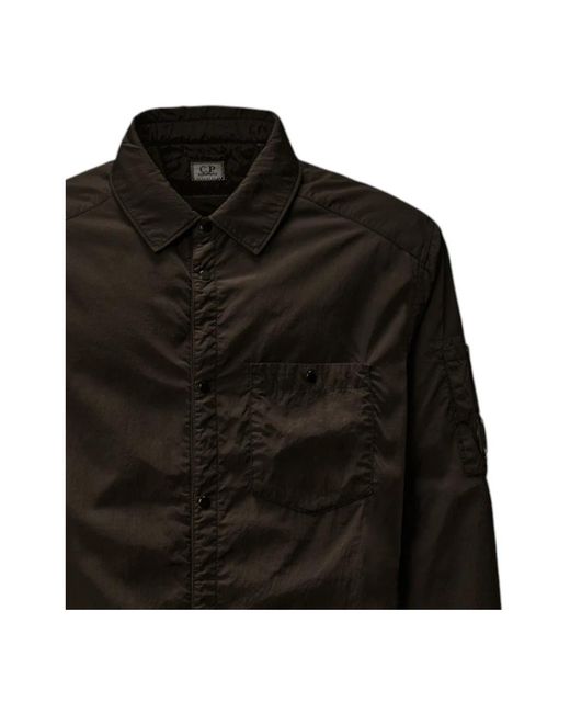 C P Company Black Casual Shirts for men