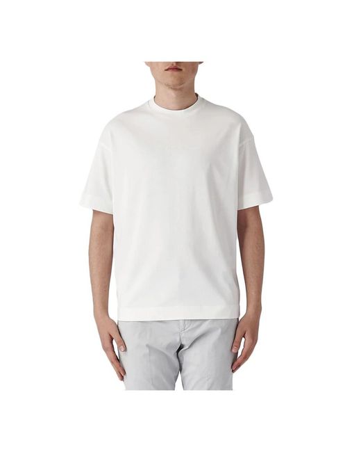 Emporio Armani Wit Korte Mouw T-Shirt 3R1Tv71Jwzz0101 in het White voor heren