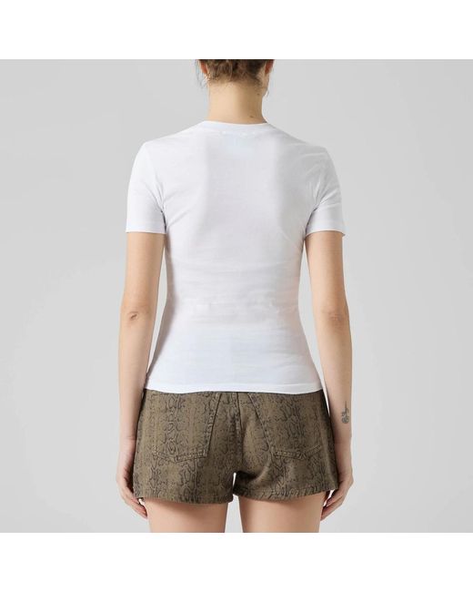 Versace Jeans Couture White T-Shirts