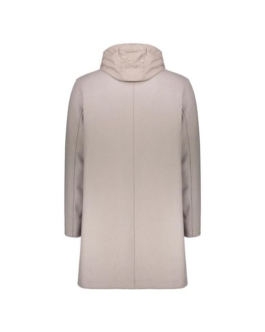 Herno Brown Single-Breasted Coats for men