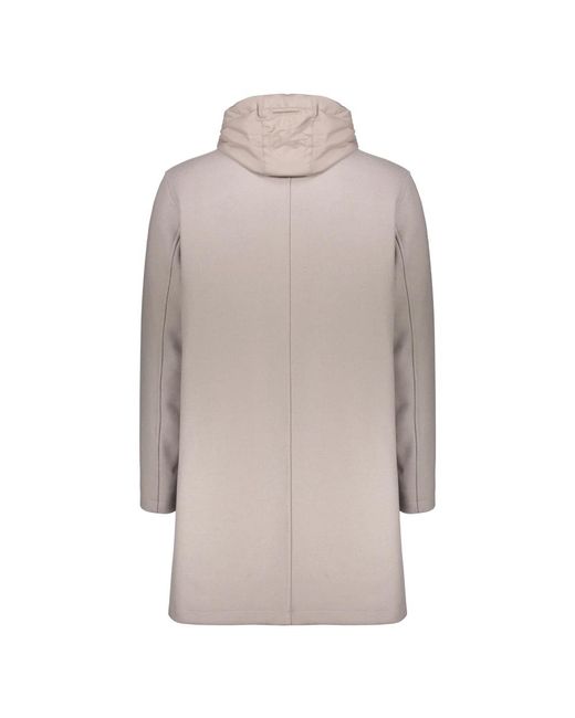 Single-Breasted Coats Herno pour homme en coloris Brown