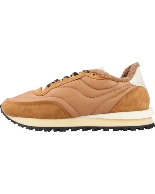 HIDNANDER Natural Tenkei Polar Fleece Sneakers