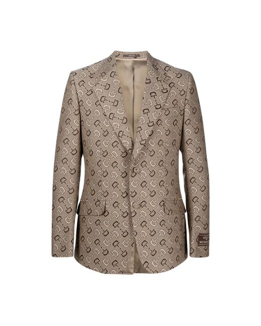Jackets > blazers Gucci pour homme en coloris Brown