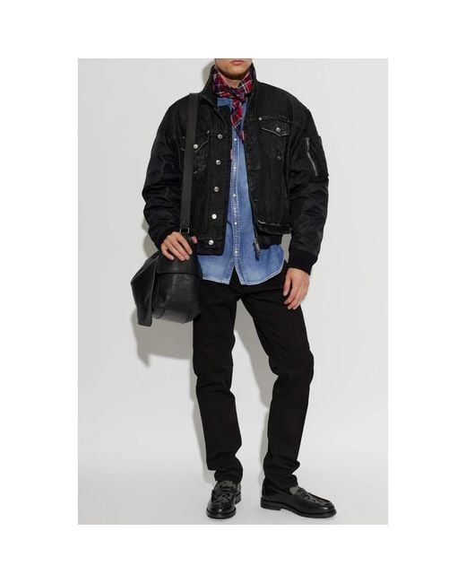 Denim Shirts DSquared² de hombre de color Blue