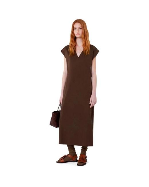 Weekend by Maxmara Brown Midi Dresses