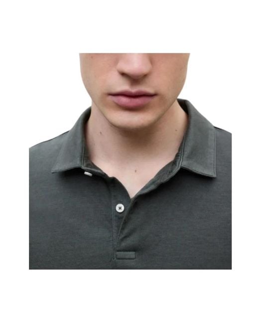 Ecoalf Gray Polo Shirts for men