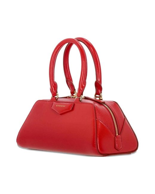 Givenchy Red Rote Schultertasche Mit Top-Griff