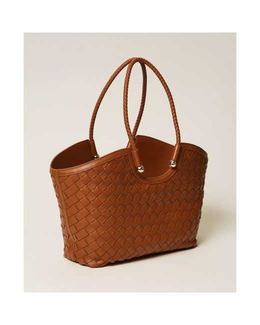 Twinset Brown Handbags
