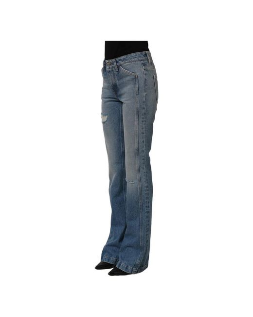 Dolce & Gabbana Blue Flare Jeans